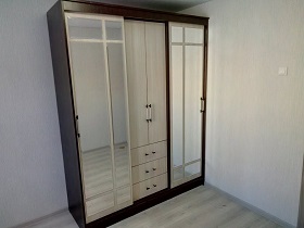 Сборка шкафа-купе с 2 дверями в Пушкине